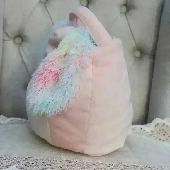 Squishmallows 10" Bop the Bunny Easter Basket Pail - Picture 3 of 9